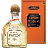 PATRÓN Premium Reposado Tequila, 100% agave, caja regalo, 40% vol., 70 cl