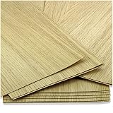 Mprofi MT® 15-16 Piezas | Chapas de Madera de Roble | Chapa para Marquetería | Tablero Madera Para Carpintería de Bricolaje, Procesamiento Láser, Fabricación de Modelos, Regalos, Decoraciones