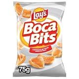 Lay's Bocabits, Snack de corteza de trigo con sabor a carne, Producto de Aperitivo, bolsa individual, 75gr