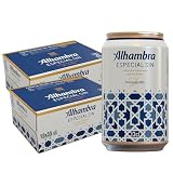 Alhambra Especial, Cerveza Lager Sin Alcohol, Pack 24 Latas x 33cl