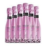 Bocopa Marina Espumante Rosé Monastrell Alicante Botellín 20 cl Espumoso rosado (Caja de 6 Botellín de 20 cl)