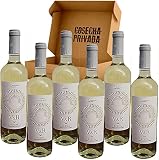 VR Verdejo - Medalla de Oro - Premios Baco - Envío 24H - Caja Regalo 6 Botellas - DO Rueda - Vino Blanco -Enviado por Cosecha Privada