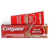 Colgate Max White For Coffee, Tea & Wine, Pasta Dientes Blanqueadora, 75ml