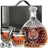 Decantador Whisky Personalizado Cristal, Grabado Nombre, Regalo Hombre