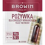Browin 401000 Nutriente para levadura enológica - 10 g - Universal - para Vino Blanco, Rosado y Tinto