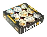 Iberitos - Surtido de Quesos Crema de Monodosis - Variedad de Sabores Cremosos para Untar en Panes y Canapés - Contiene Lactosa - Bandeja con 18 Unidades de 23 g