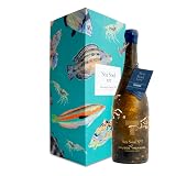 Crusoe Treasure Sea Soul Nº 7 - vino submarino - vino blanco - estuche regalo 1 botella 750ml - cata online gratuita incluida (Verde)