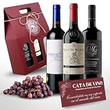 Estuche Vino 3 Botellas Rioja Y Cata De Vino. Estuche Para Regalar + Cata, Ramon Bilbao, Luberri, Carlos Martinez De Cañas | Pack Vino Para Regalar | Ramon Bilbao Crianza