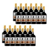 Vino de Oporto Sandeman Tawny - Vino Fortificado - 24 Botellas
