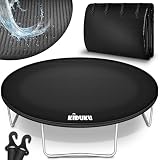 KIDUKU Funda Protectora para Cama Elástica 244-427 cm | Cubierta de Protección para Trampolín | Impermeable, Anti-Desgarros y Resistente a Rayos UVA