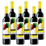 Vino FARIÑA PRIMERO 2025 vino de toro joven, fresco y divertido, Frutosidad y Jugosidad Tinto joven maceración carbonica 100% Tinta de Toro. Elaboración de tradición familiar. (6 x 75 cl)