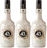 LICOR 43 Horchata, Fusión Licor 43 y Horchata Valenciana, Licor Sin Lactosa y Sin Gluten, 700 ml (Paquete de 3)