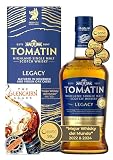 TOMATIN SINGLE MALT WHISKY 'LEGACY' + COPA OFICIAL DE WHISKY GLENCAIRN