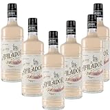 El Afilador Crema de Licor – Auténtico Licor Gallego con Base de Crema de Leche – Pack 6 Botellas de 700 ml​