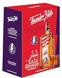 Licor de Whisky – Caja Pack 2 Botellas + 6 Vasos chupito de Regalo - Licor de Whisky con Canela - Ideal para Regalo o Fiestas