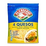 El Caserío Queso Rallado 4 Quesos, 120g