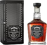 Jack Daniel's Single Barrel Tennessee Whiskey Con Estuche Metálico para regalo - 45% Vol. Alcohol, 700 ml