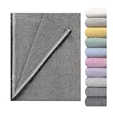 GFD – Colcha Multiusos para Sofas Lisa Oporto, Cubre Sofa, Plaid Sofa, Plaid Cama, Jarapas para Sofas, Foulard Sofa, Manta Cubre Sofa, Colcha Sofa (180 x 290, Gris)