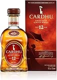 Cardhu 12 años, whisky escocés single malt, 700 ml (Paquete de 6)