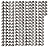 200 Piezas Remaches de Cobre para Manualidades de Cuero | Tachuelas de Metal para Ropa, Chicago Tornillos, Sujeción Firme