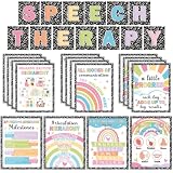 29 pósteres de terapia del habla para patólogo del idioma, decoración de tablones de anuncios, cuaderno de composición, decoración de aula, terapia del habla, arte de pared para volver a la escuela